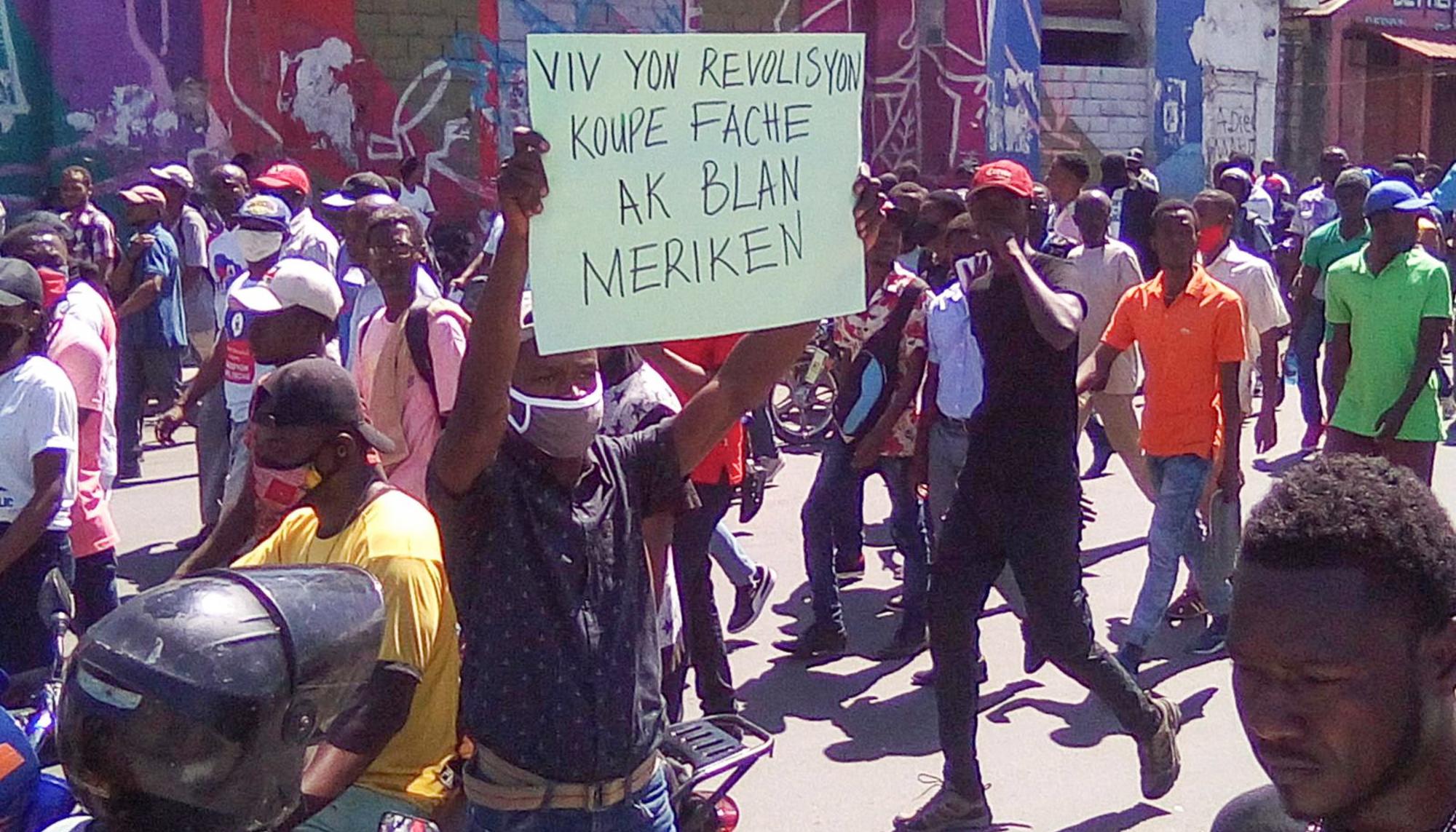 Revuelta Haiti USA